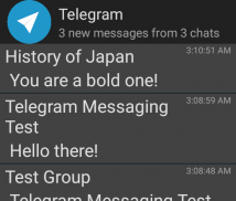 Unofficial Telegram Widget screenshot 1