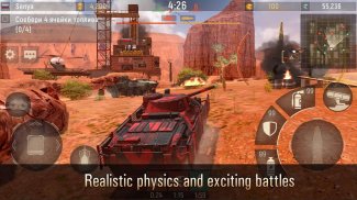 Metal Force: Trò chơi Xe tăng screenshot 5