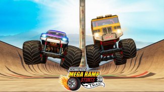 Tracce di acrobazie di Monster Truck Mega Ramp screenshot 2