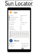Sun Locator Lite (Sun and Moon) screenshot 3