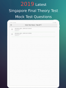 Pass FTT - Singapore Final Theory Test Mock screenshot 5