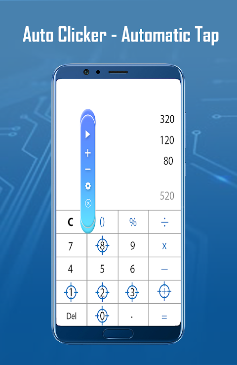 Auto Clicker para celular,Auto Clicker for Phone Tapper de tela de