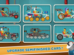 Car Builder and Racing Game for Kids screenshot 4