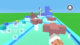 Mcraft : Block Parkour Game 3D screenshot 2