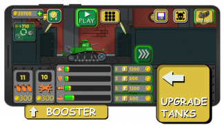 Tank Battle War 2d: vs Boss screenshot 7