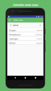 Chemical calculator: IUPAC nomenclature screenshot 1