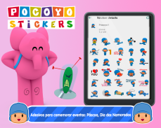 Pocoyo Stickers: adesivos para WhatsApp screenshot 8