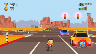 Retro Highway screenshot 1