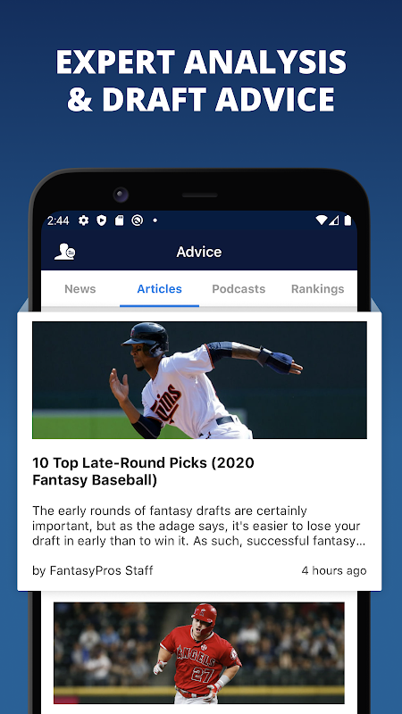 Fantasy Baseball Draft Wizard - Descargar APK para Android