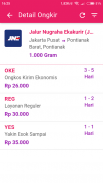 Indonesian Shipping Costs screenshot 5