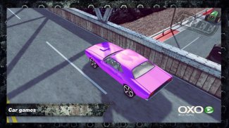3D Oude Raceauto Op Asfalt screenshot 1
