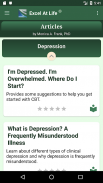 CBT Guide to Depression & Test screenshot 6
