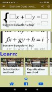 System Equations 3x3 screenshot 4