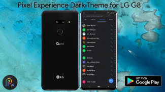 Pixel Experience Dark Theme For LG G8 screenshot 0