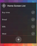 Home Screen List screenshot 3