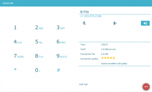MobiCalls VOIP Calls screenshot 2