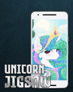 Little Unicorn Pony Jigsaw Puzzle Games screenshot 1