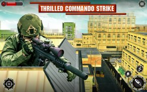 Sniper 3D Hitman Chụp Trò chơi screenshot 0