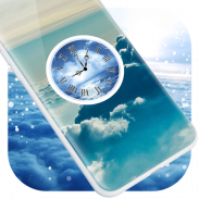 Cloud Clock Live Wallpaper screenshot 5