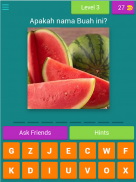 Tebak Gambar Nama Buah screenshot 9