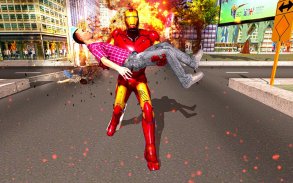 Superhero Iron Robot Rescue Mission 2020 screenshot 1