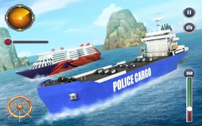 Police Transport Ship Car Simulator screenshot 1