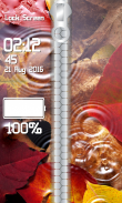 Rain Drops Zipper Lock Screen screenshot 3