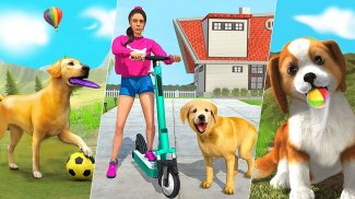 Family Pet Dog Home Adventure Game screenshot 5