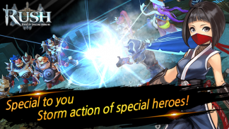 RUSH : Rise up special heroes screenshot 3