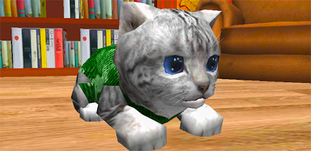 simulador de gato gatinho fofo 3d - meu gatinho virtual combina jogos de  gatinhos de animais de estimação::Appstore for Android