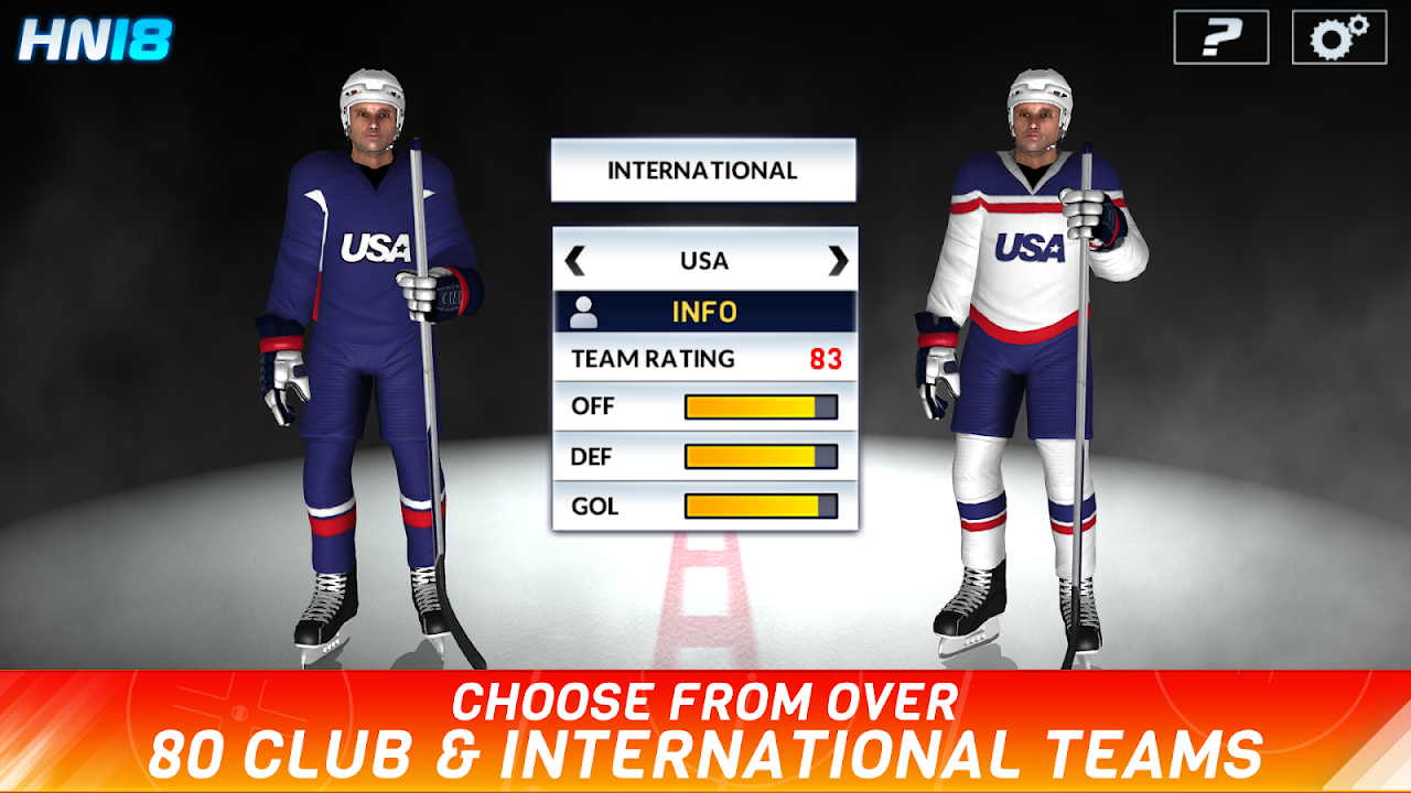 Hockey Nations 18 - Загрузить APK для Android | Aptoide