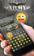 Army GO Keyboard Theme & Emoji screenshot 0