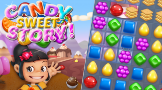 CandySweetStory:PuzzledeMatch3 screenshot 4