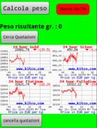 Argento Oro Peso Quotazioni screenshot 0