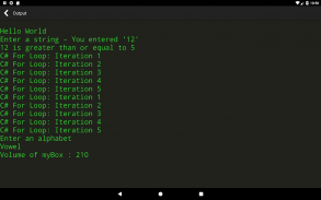 C# Programming Compiler screenshot 10