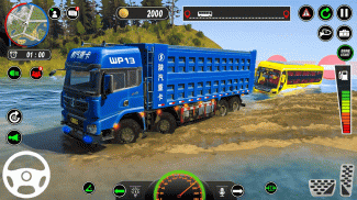 Offroad Truck: Mud Log Driving screenshot 0