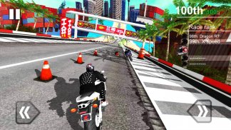 speed bike racing simulator screenshot 0