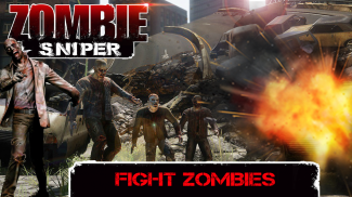 Zombie Sniper - Last Man Stand screenshot 1