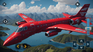 हवाई जहाज उड़ान खेल 3डी screenshot 1