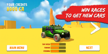 Car Racing - 3D Car Desert Race screenshot 2