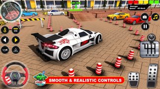 Im Auto Parkplatz Spiele - Prado Neu Fahren Spiel screenshot 6