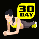 30 Day Plank Challenge Free Icon