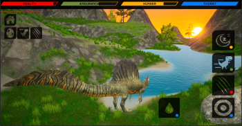 Spinosaurus games 3d Dinosaur screenshot 1