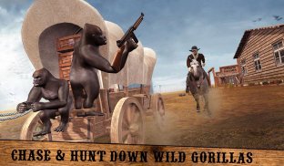 Angry Gorilla Cowboy Survival screenshot 7