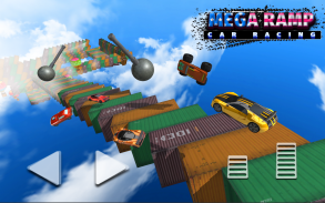 Mega Ramp Car Racing : Impossible Car stunts Game screenshot 1