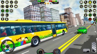 School Bus Coach Driver Games screenshot 1