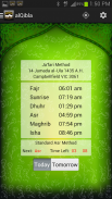 alQibla (Salat,Qibla,HijriCal) screenshot 1