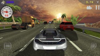 3D гоночный автомобиль игры screenshot 3