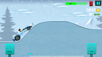 Car Hill Climbing 2D Racing screenshot 2