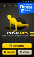 Push Ups Workout Flexões screenshot 0
